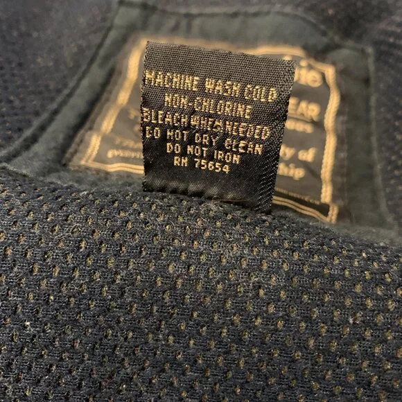 Men's Abercrombie & Fitch Heavy Fleece Lined Full Zip Vest Large Grey Or… - Picture 7 of 7